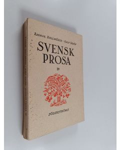 käytetty kirja Svensk prosa 4