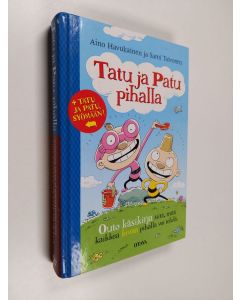 Kirjailijan Sami Toivonen & Aino Havukainen käytetty kirja Tatu ja Patu pihalla : käsikirja kaikille niille, joilla ei ole mitään tekemistä ja niille, jotka ovat jo unohtaneet leikkimisen jalon taidon ; Tatu ja Patu, syömään! Käsikirja kaikille niille, jo