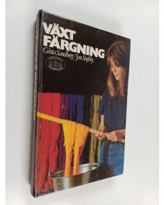 Kirjailijan Gösta Sandberg käytetty kirja Växtfärgning