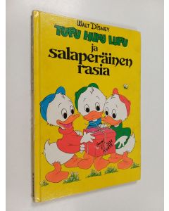 Kirjailijan Walt Disney käytetty kirja Tupu Hupu Lupu ja salaperäinen rasia