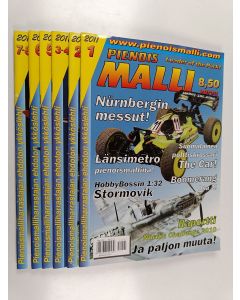 käytetty teos Pienoismalli vuosikerta 2011 (1-8)