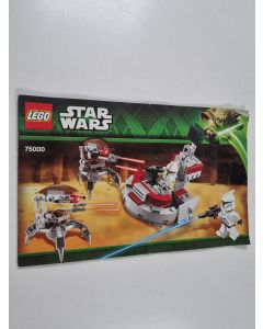 käytetty teos Lego Star Wars 75000 (ohjekirja)