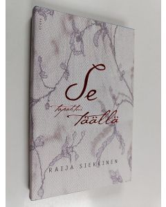 Kirjailijan Raija Siekkinen käytetty kirja Se tapahtui täällä