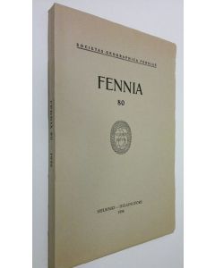 käytetty kirja Fennia 80 (lukematon)
