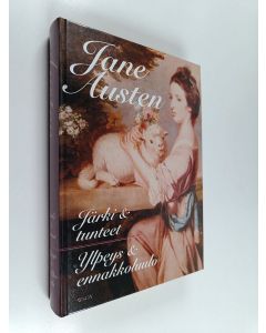 Kirjailijan Jane Austen käytetty kirja Järki & tunteet ; Ylpeys ja ennakkoluulo