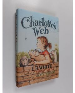 Kirjailijan E. B. White käytetty kirja Charlotte's web