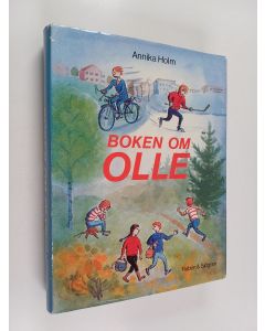Kirjailijan Annika Holm käytetty kirja Boken om Olle