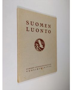 käytetty kirja Suomen luonto : Suomen luonnonsuojelun vuosikirja 1954