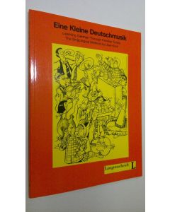 Kirjailijan Uwe Kind käytetty kirja Eine kleine Deutschmusik learning German through familiar tunes (ERINOMAINEN)