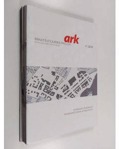 käytetty teos Arkkitehtuurikilpailuja 1-7/2010