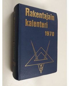 käytetty kirja Rakentajain kalenteri 1970