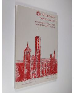 käytetty kirja Smithsonian opportunities : for research and study in history, art, science