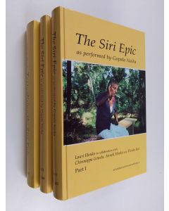 Kirjailijan Lauri Honko käytetty kirja The Siri Epic 1-2 (+ Textualising the Siri Epic) as performed by Gopala Naika