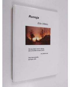 Kirjailijan Eila Vilkko käytetty kirja Runoja