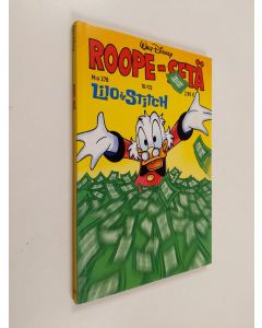 Kirjailijan Walt Disney käytetty kirja Roope-setä10/2002 (nro 278)