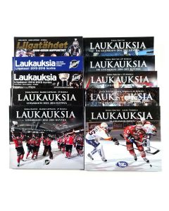 Kirjailijan Jukka ym. Rautio uusi kirja Laukauksia 2007-2017 (täydellinen 10-osainen sarja) (UUSI)