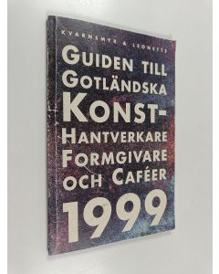 käytetty kirja Guiden till Gotländska Konst-Hantverkare Formgivare och Cafeer 1999