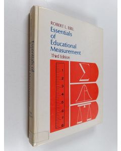 Kirjailijan Robert L. Ebel käytetty kirja Essentials of educational measurement