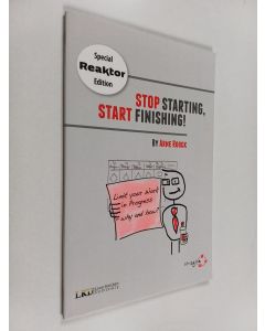 Kirjailijan Arne Roock käytetty kirja Stop Starting, Start Finishing!