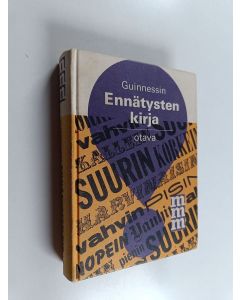 käytetty kirja Guinnesin ennätysten kirja 1968