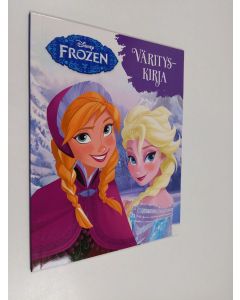 Kirjailijan Walt Disney käytetty teos Frozen värityskirja