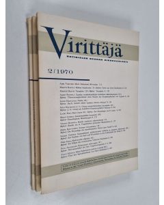 käytetty kirja Virittäjä 2-4/1970