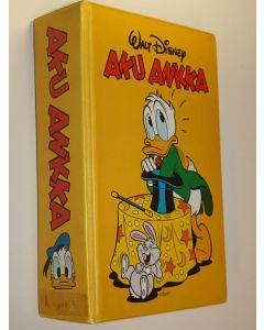 käytetty teos Aku Ankka 1995 nrot 2-28 (puuttuu nrot 5, 16, 25 ja 26) kotelossa