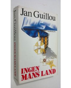 Kirjailijan Jan Guillou käytetty kirja Ingen mans land
