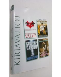 käytetty kirja Kirjavaliot ; Roughan, Howard : Täydellinen valhe / Patinkin, Mark : Poika joka halusi ajaa pyörällä / Carver, Caroline : Musta aalto / Grayson, Emily : Yöjuna Lissaboniin