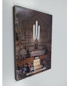 Kirjailijan Antti Manner käytetty kirja Kuva Kajaanin serakunnasta - kuva-albumi Kajaanin seurakunnan toiminnasta