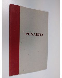 käytetty teos Punaista