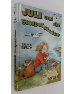 Kirjailijan Susann Riesch käytetty kirja Juli und die Stolpersteine (ERINOMAINEN)