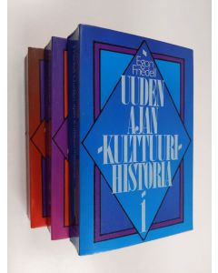 Kirjailijan Egon Friedell käytetty kirja Uuden ajan kulttuurihistoria 1-3