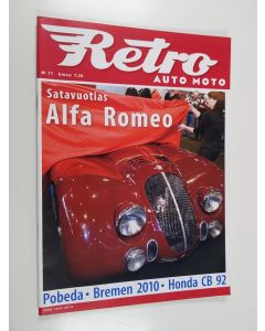 käytetty teos Retro auto moto n:o 71