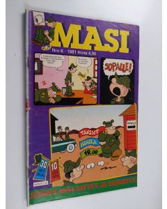 Kirjailijan Mort Walker käytetty teos Masi 6/1981
