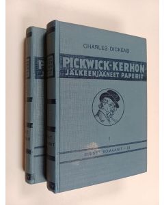 Kirjailijan Charles Dickens käytetty kirja Pickwick-kerhon jälkeenjääneet paperit 1-2