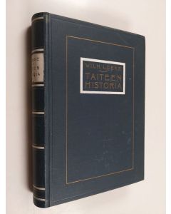 Kirjailijan Wilhelm Lübke käytetty kirja Taiteen historia pääpiirteissään 2