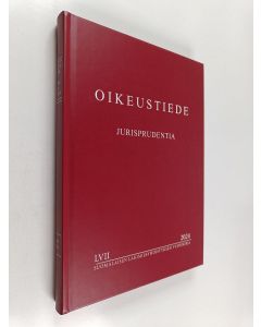 käytetty kirja Oikeustiede-Jurisprudentia LVII:2024