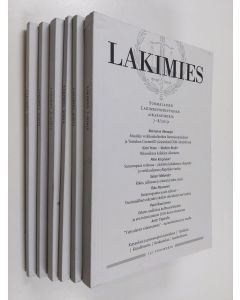 käytetty kirja Lakimies vuosikerta 2019 (6 lehteä)