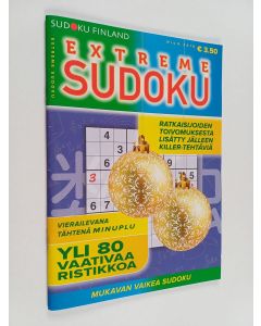 käytetty teos Extreme sudoku 6/2018