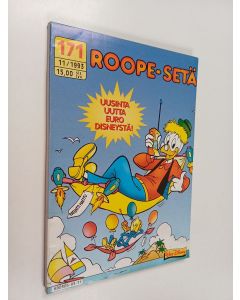 Kirjailijan Walt Disney käytetty kirja Roope-setä 11/1993