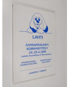 käytetty kirja Lahti kansainvälinen koiranäyttely 24.-25.4.1999
