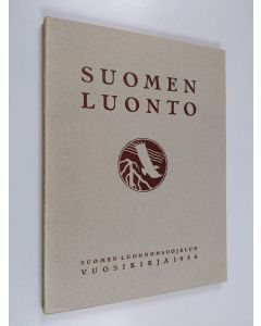 käytetty kirja Suomen luonto 1954 : Suomen luonnonsuojelun vuosikirja