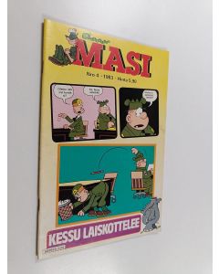 Kirjailijan Mort Walker käytetty teos Masi 4/1983