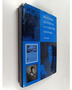 Kirjailijan Eugène Napoleon Tigerstedt käytetty kirja Bonniers allmänna litteraturhistoria 4 : Romantiken