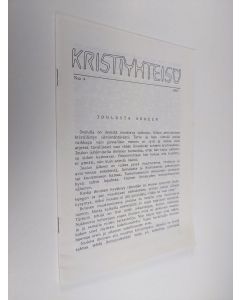 käytetty teos Kristiyhteisö 4/1985 : Joulusta arkeen