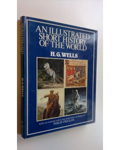 Kirjailijan H. G. Wells käytetty kirja An illustrated short history of the world
