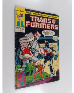 käytetty teos Transformers 4/1987
