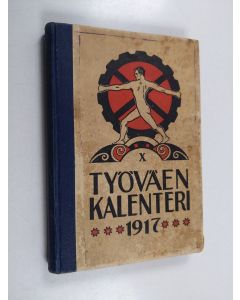 käytetty kirja Työväen kalenteri 1917