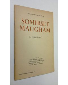Kirjailijan John Brophy käytetty kirja Somerset Maugham